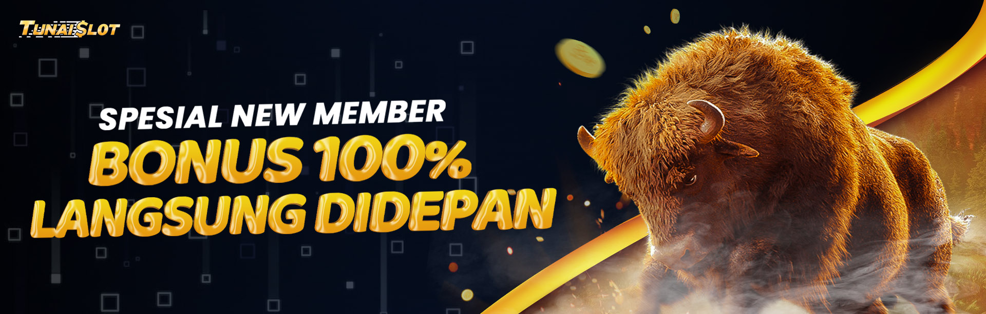 SPESIAL NEW MEMBER BONUS 100%