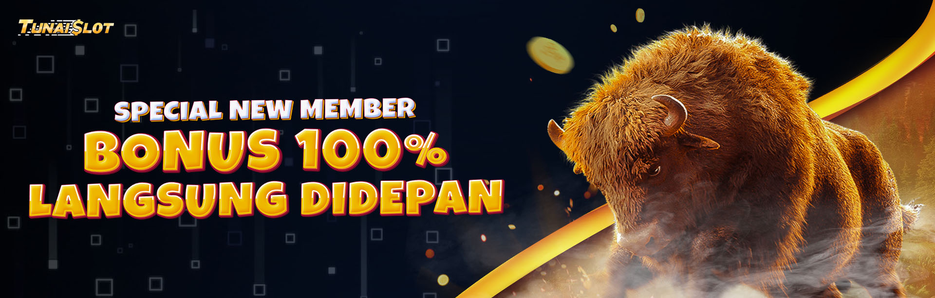 SPESIAL NEW MEMBER BONUS 100%