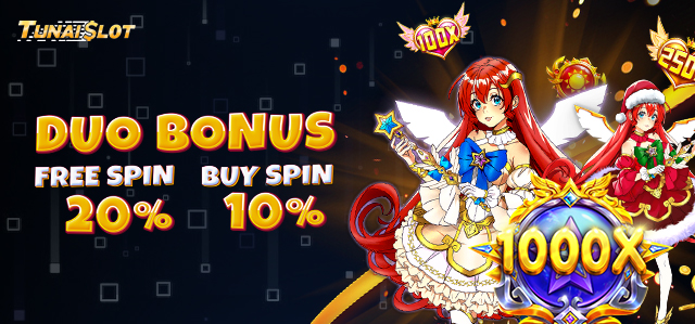 BONUS FREESPIN 20% + BUYSPIN 10%