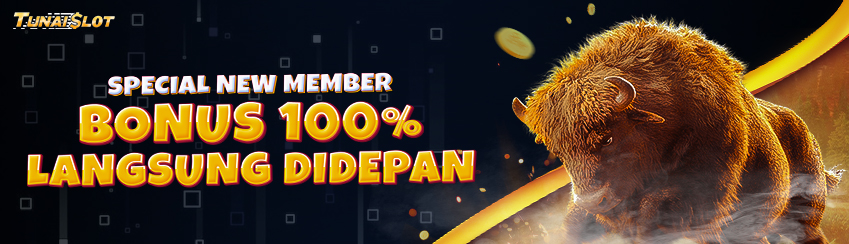 SPESIAL NEW MEMBER BONUS 100%