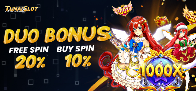 BONUS FREESPIN 20% + BUYSPIN 10%